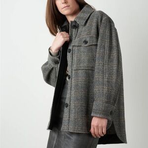NWT Isabel Marant Garvey Coat Beige Size 36